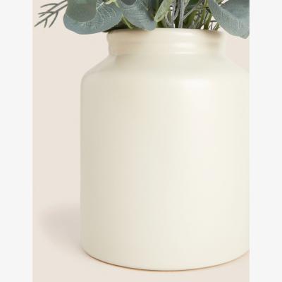 Marks & Spencer M&S Artificial Flower Arrangement in Ceramic Pot - Pink, Pink