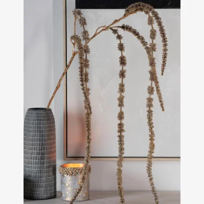 Marks & Spencer Gallery Home Artificial Amaranthus Spray Single Stem - Brown, Brown
