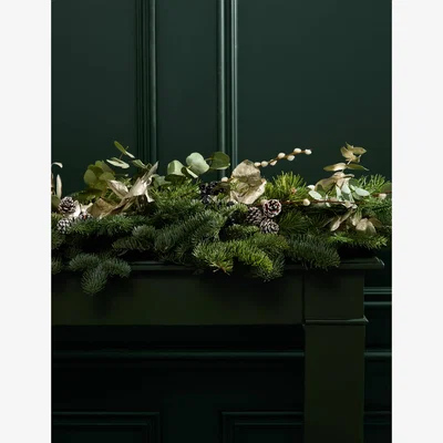 Marks & Spencer M&S Flower Market Real Festive Natural Garland