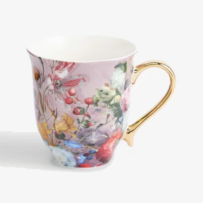 Marks & Spencer M&S X National Gallery Floral Mug - Pink, Pink
