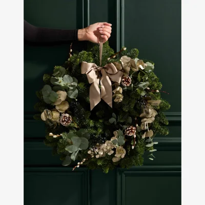 Marks & Spencer M&S Flower Market Real Festive Natural Wreath