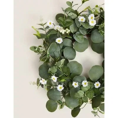 Marks & Spencer M&S Daisy Wreath - White, White