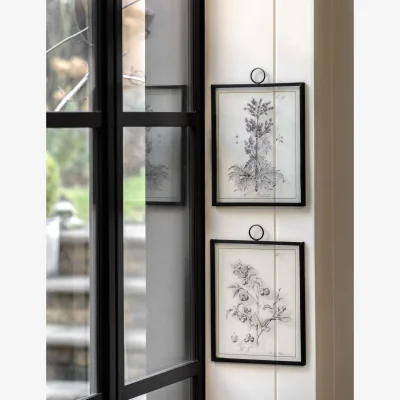 Marks & Spencer Gallery Home Set of 2 Petiole Framed Art Black