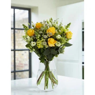 Marks & Spencer M&S  May Shades of Yellow Flowers Bouquet