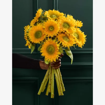 Marks & Spencer M&S Flower Market Teddy Sunflower Bouquet