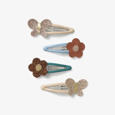 Marks & Spencer M&S Butterfly And Flower Motif Hair Clips Multi