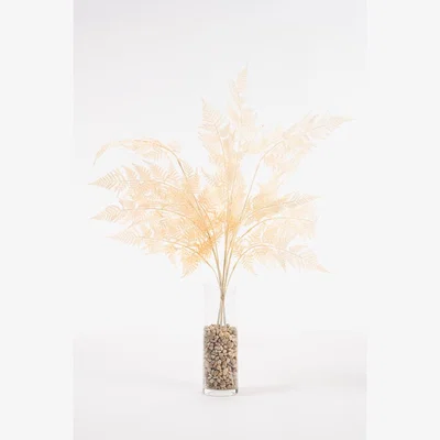 My Furniture Large Artificial Bleached Fern Stem