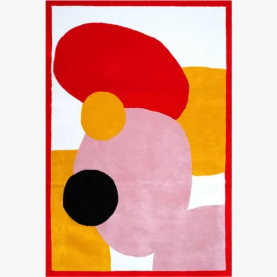 Made in Design Blooming Flowers Rug textile multicoloured / 210 x 140 cm - Hand-tufted wool - COLORTHERAPIS