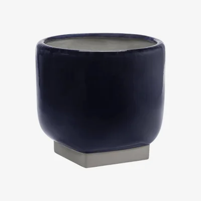 Made in Design Rosamar 05 Flowerpot ceramic blue / Ø 34.5 x H 31.5 cm - Serax