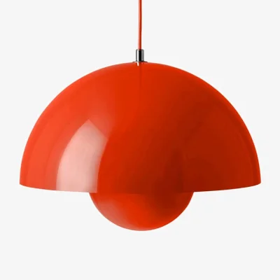 Made in Design Flowerpot VP7 (1968) Pendant metal orange / Ø 37 cm - Exclusive 25 years - &tradition