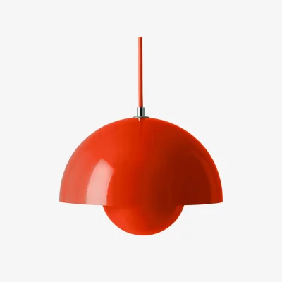 Made in Design Flowerpot VP1 (1968) Pendant metal orange / Ø 23 cm - Exclusive 25 years - &tradition