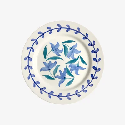 Nordic Nest Mateus Flowers blossom dinner plate Ø28 cm White