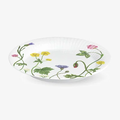Nordic Nest Kähler Hammershøi summer plate Ø22 cm Wild flowers