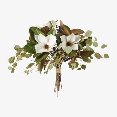 OKA Faux Berry, Magnolia and Eucalyptus Bunch - Multi
