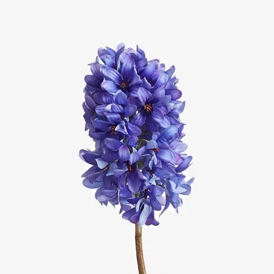 OKA OKA, Faux Hyacinth Stem - Lavender, Faux Flower Stem