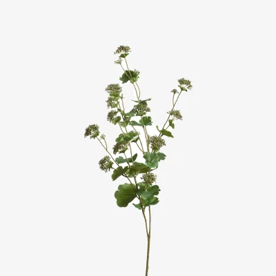 OKA OKA, Faux Wild Pine Grass Stem - Green, Faux Flower Stem