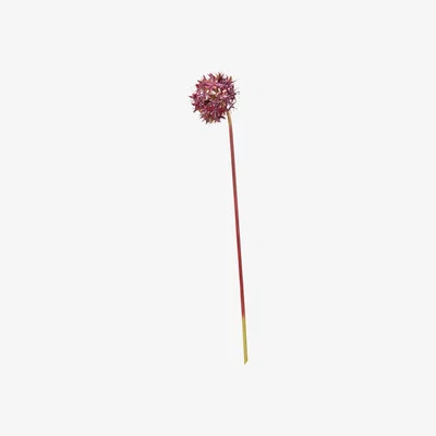OKA OKA, Faux Allium Cristophii Stem - Purple, Floral Stems, Fabric/Plastic