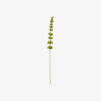 OKA OKA, Faux Bells of Ireland Stem - Green, Floral Stems, Fabric/Plastic