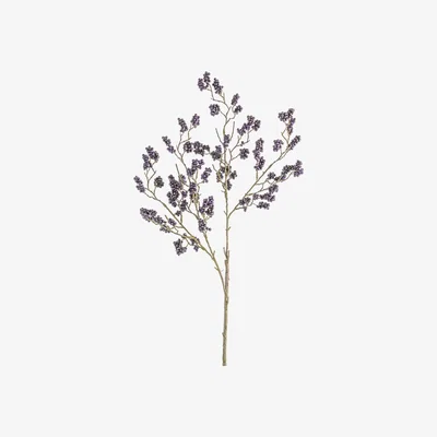 Olivia's Gallery Interiors Pack of 3 Berry Spray Indigo