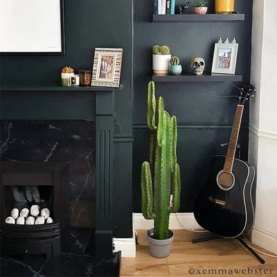Olivia's Libra Large Faux Cactus In Pot