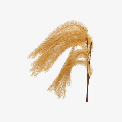 Olivia's Libra Calm Neutral Collection - Faux Feather Ocre Grass Spray