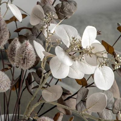 Olivia's Gallery Interiors Eucalypytus Arrangment Ivory/Brow