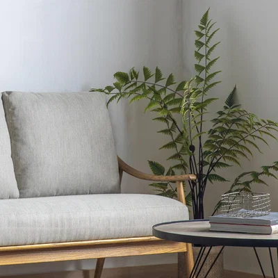 Olivia's Gallery Interiors Daria Butterfly Fern Faux Plant Green