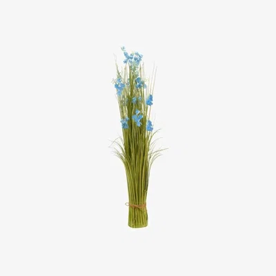 Downtown Smart Garden Faux Bouquet - True Blue 90cm