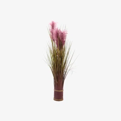 Downtown Smart Garden Faux Bouquet - Purple Pampas 70cm