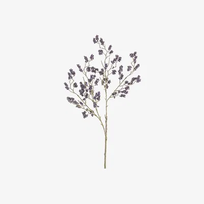 Perch and Parrow Winterberry Spray in Indigo - Pack of 3