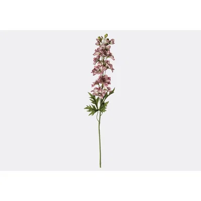 Perch and Parrow Lanzini Faux Delphinium Stem in Pink, Set of Three