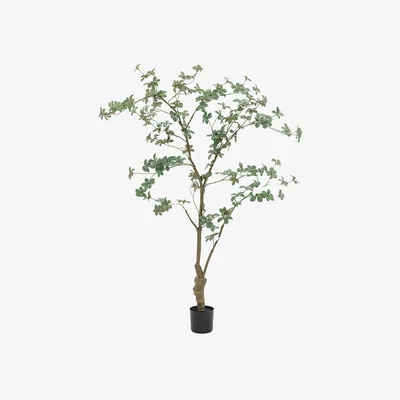 Perch and Parrow Faux Rhodoleia Tree, Large