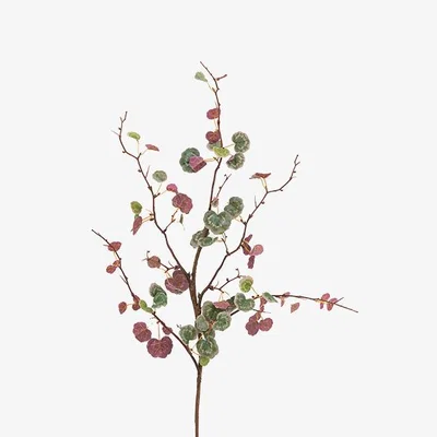 Perch and Parrow Faux Green Twig Stem, Set of 12