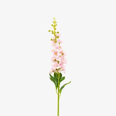 Perch and Parrow Faux Pink Tall Hydrangea Stem, Set of 12