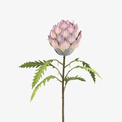 Perch and Parrow Faux Lilac Tropical Stem, Set of 12
