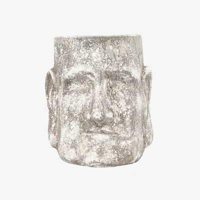 Perch and Parrow Colin Head Pot Planter