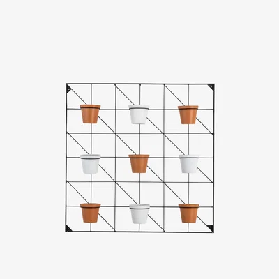 Perch and Parrow Greenthumb Wall Planters Set of Nine