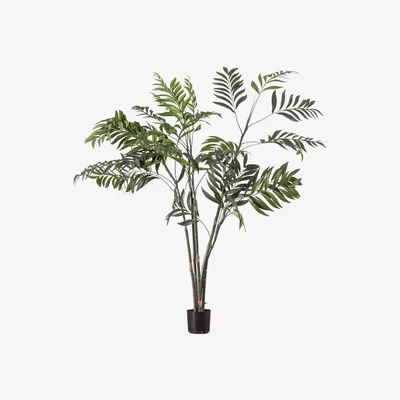 Perch and Parrow Faux Palm Tree
