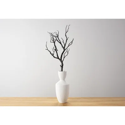 Perch and Parrow Inez Black Sparkly Branch, Set of Two