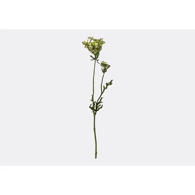 Perch and Parrow Faux Yellow Viburnum, Set of Five