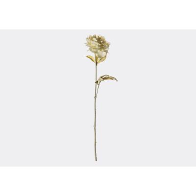 Perch and Parrow Lanzini Faux Peony Stem in Green, Set of Five