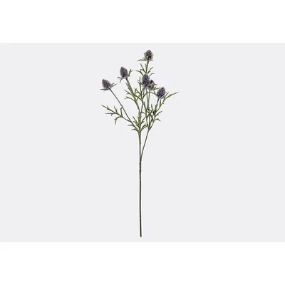 Perch and Parrow Lanzini Faux Lilac Thistle Spray, Set of Three