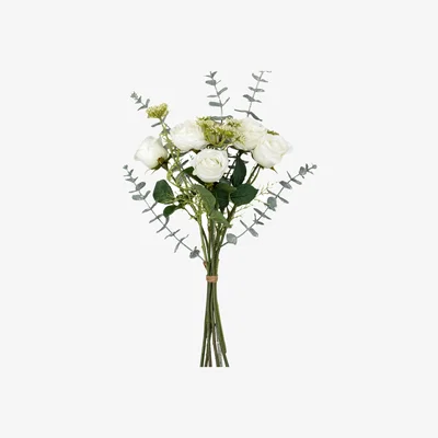 Pagazzi White Roses Flower Arrangement