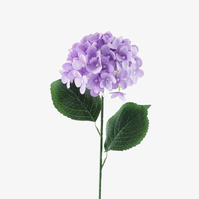 The Range Artificial Silk Hydrangea Stem 60cm - Lavender