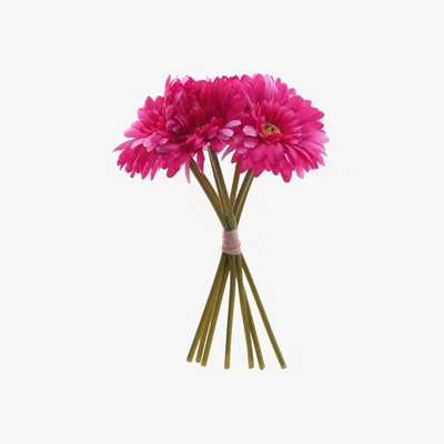 The Range Artificial Silk Gerbera Bunch - Cerise