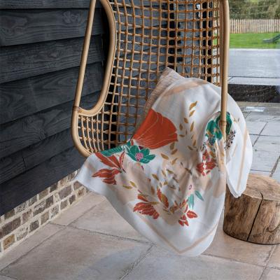 The Range Love  Flowers Blanket - Pink