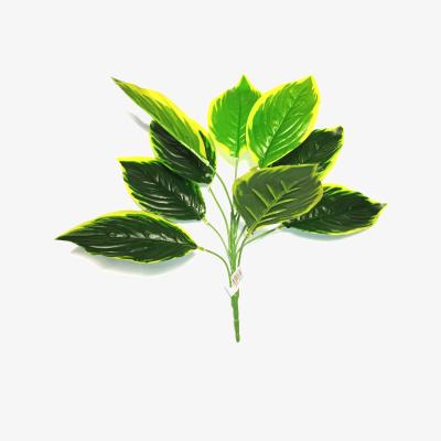 The Range Artificial Faux Leafy Bush Plant  - Green