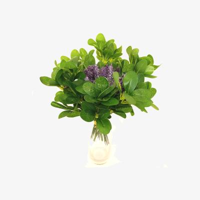 The Range Artificial Lavender Flowers with Foliage Filler Bush Arrangement - Lavender