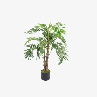 The Range Premium Artificial palm tree pot - Green