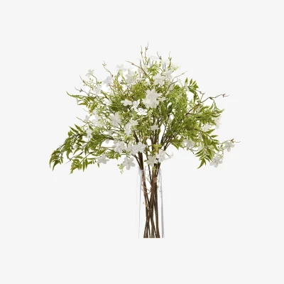 The Range Set of 3 Artificial Italian Bellflower Stems - Green